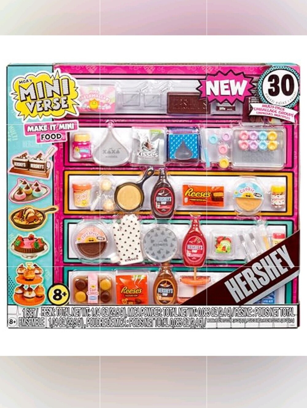 MGA's Miniverse Make It Mini Food Hershey Multipack Mini Collectibles, DIY (NIB)